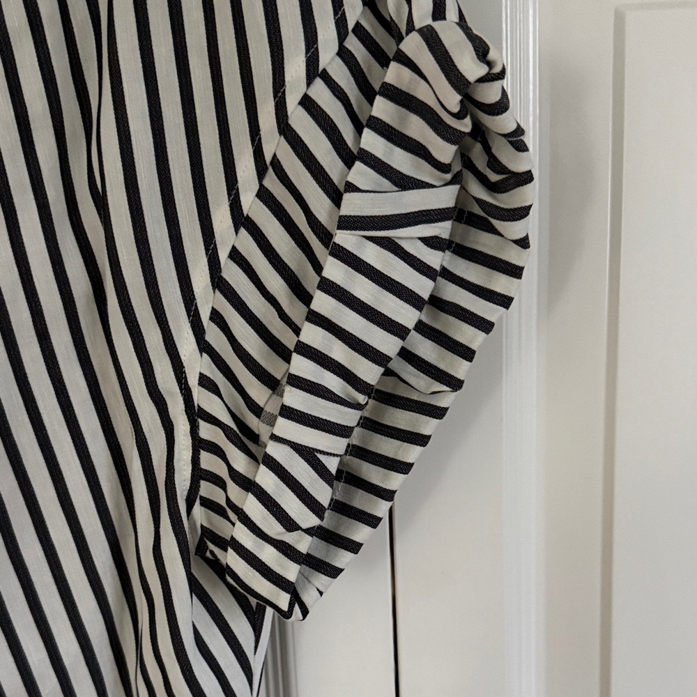 Frame Denim Striped Button Down Shirt - Picture 5 of 6